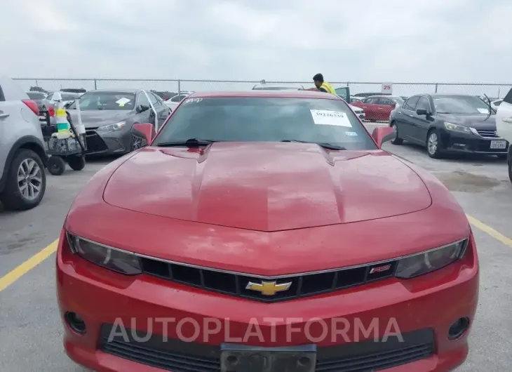 CHEVROLET CAMARO 2015 vin 2G1FD1E30F9176125 from auto auction Iaai