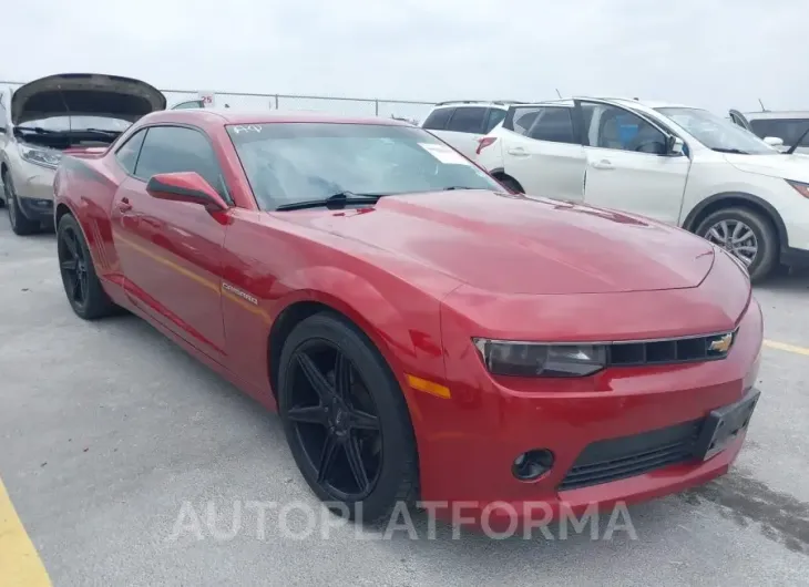 CHEVROLET CAMARO 2015 vin 2G1FD1E30F9176125 from auto auction Iaai