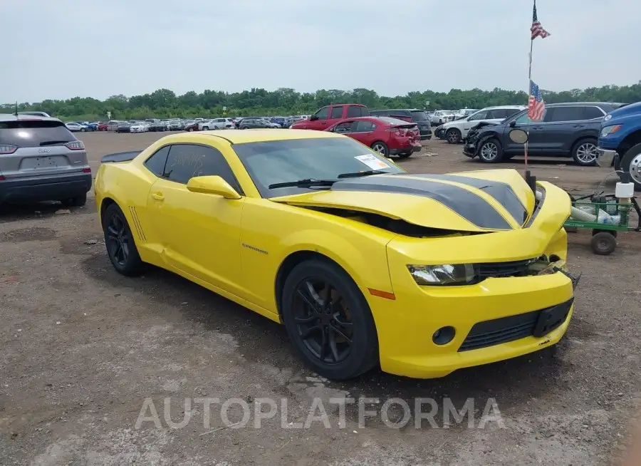 CHEVROLET CAMARO 2015 vin 2G1FD1E31F9302637 from auto auction Iaai