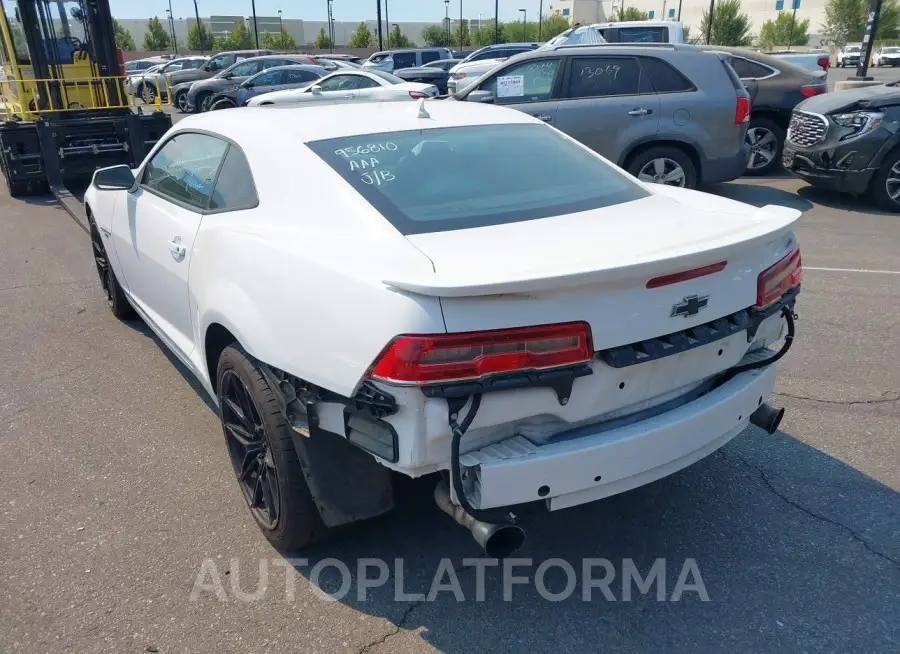 CHEVROLET CAMARO 2015 vin 2G1FK1EJ3F9287207 from auto auction Iaai