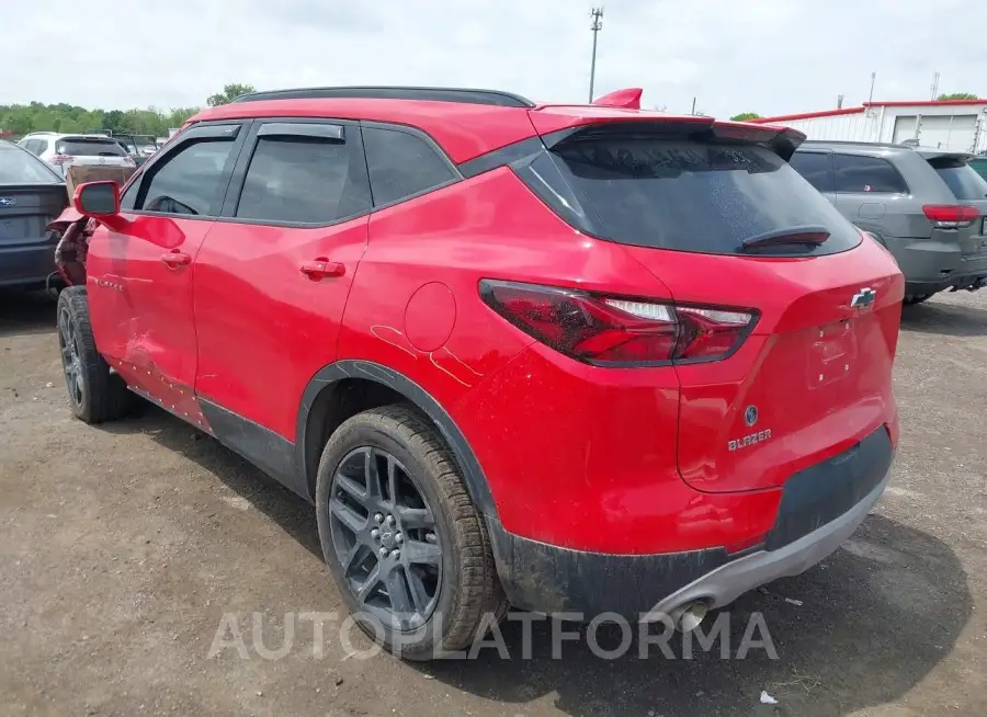 CHEVROLET BLAZER 2020 vin 3GNKBCRS0LS674131 from auto auction Iaai