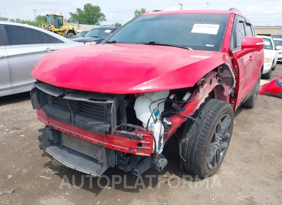 CHEVROLET BLAZER 2020 vin 3GNKBCRS0LS674131 from auto auction Iaai