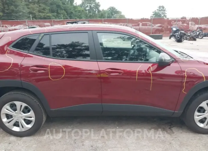 CHEVROLET TRAX 2024 vin KL77LFE25RC113714 from auto auction Iaai