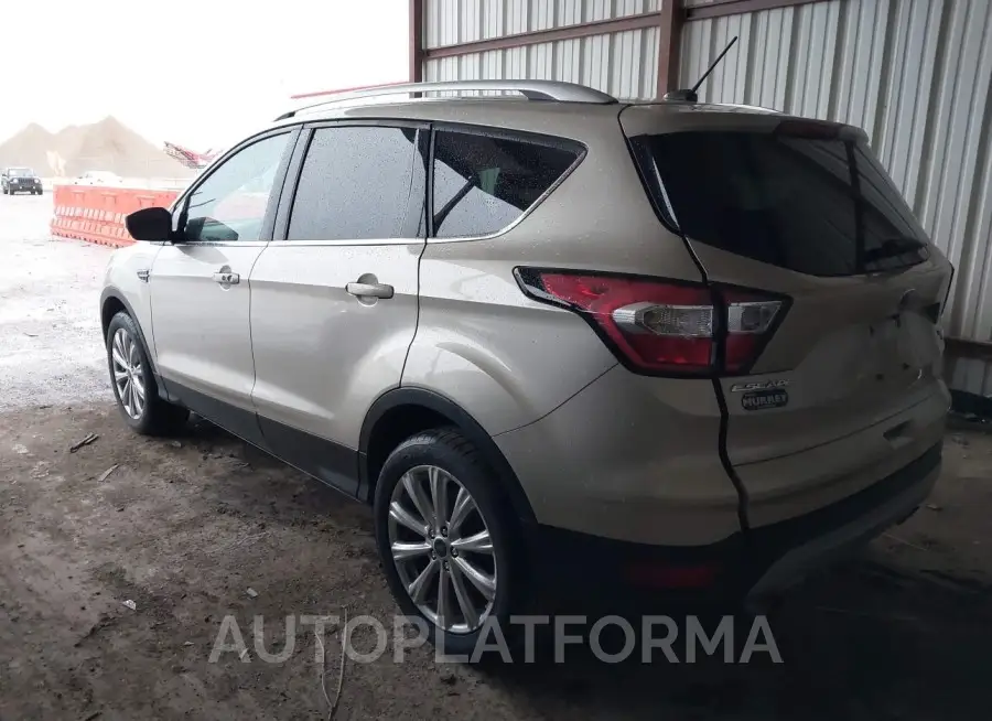 FORD ESCAPE 2017 vin 1FMCU0JDXHUE33361 from auto auction Iaai