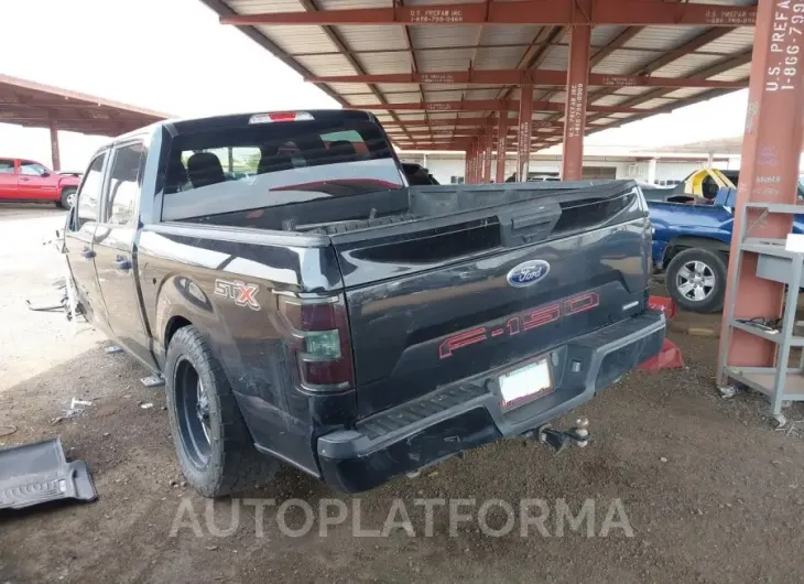 FORD F-150 2018 vin 1FTEW1CP3JKC54939 from auto auction Iaai