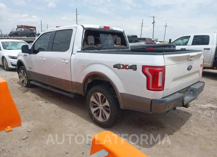 FORD F-150 2018 vin 1FTEW1E55JKD04543 from auto auction Iaai