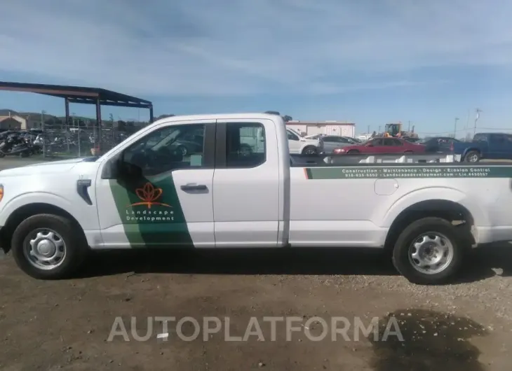 FORD F-150 2021 vin 1FTEX1CP2MKD23556 from auto auction Iaai