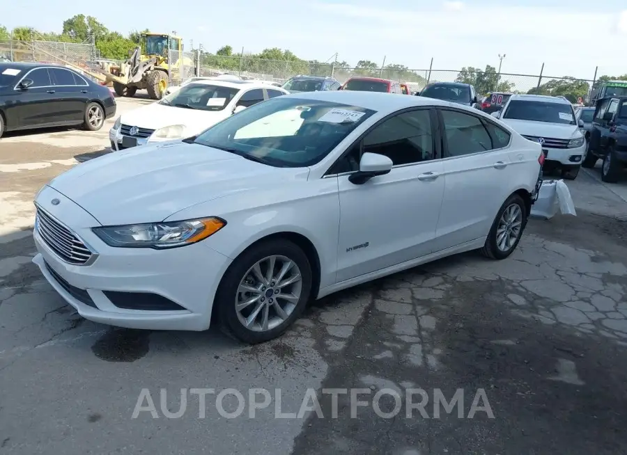 FORD FUSION HYBRID 2017 vin 3FA6P0LU2HR182211 from auto auction Iaai