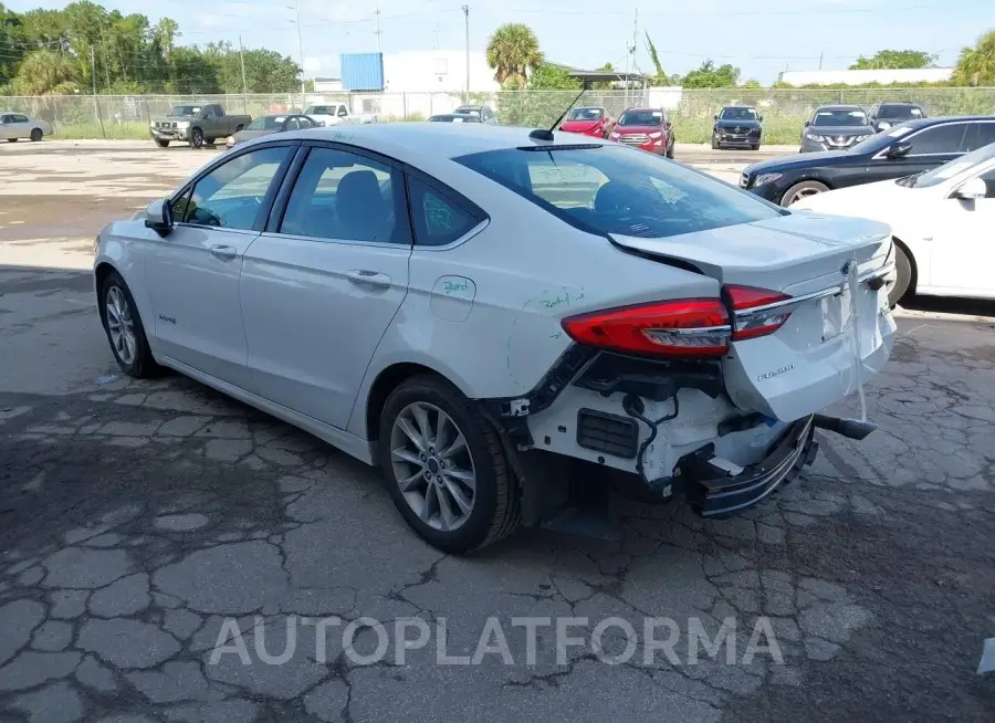 FORD FUSION HYBRID 2017 vin 3FA6P0LU2HR182211 from auto auction Iaai