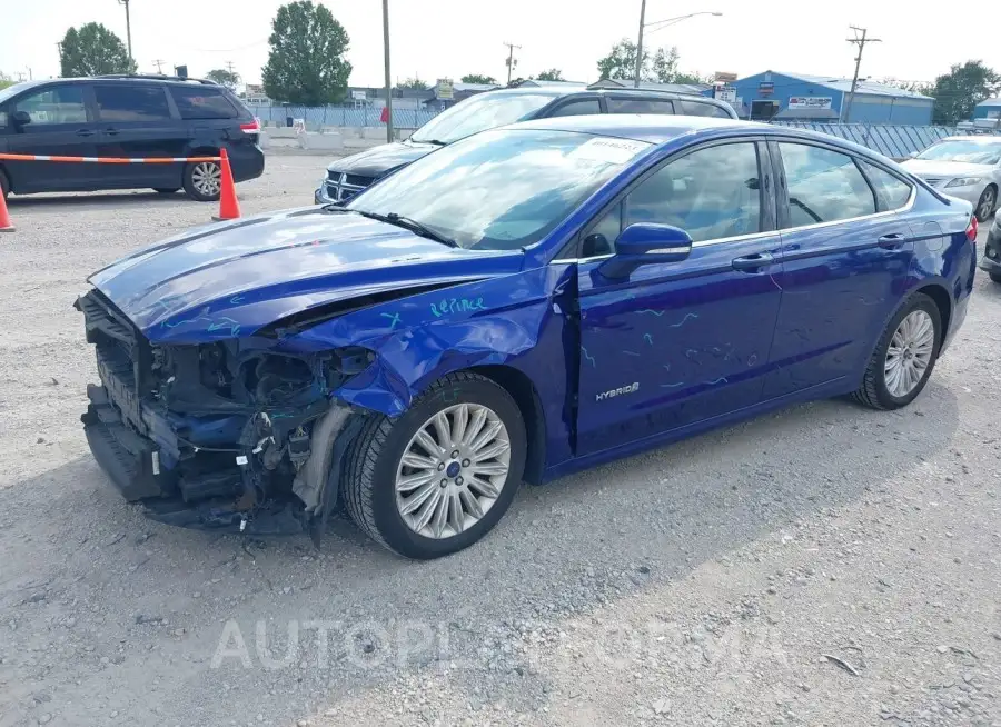 FORD FUSION HYBRID 2015 vin 3FA6P0LUXFR131360 from auto auction Iaai