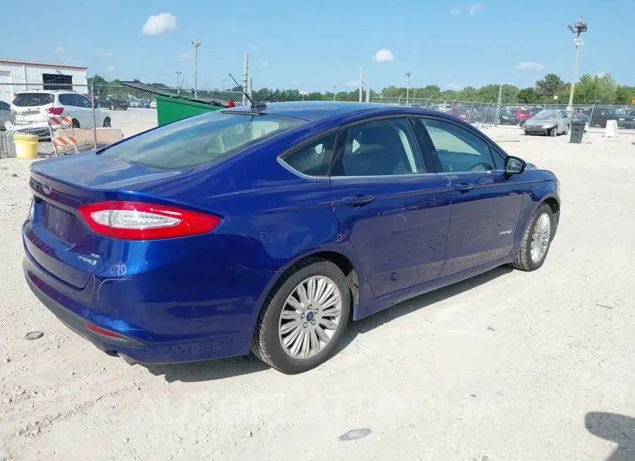 FORD FUSION HYBRID 2015 vin 3FA6P0LUXFR131360 from auto auction Iaai