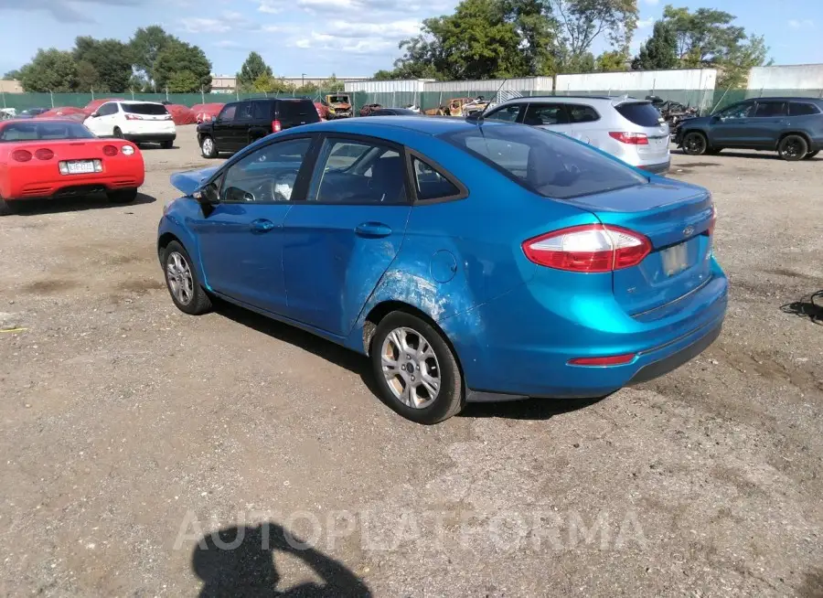 FORD Fiesta 2016 vin 3FADP4BJ5GM188117 from auto auction Iaai