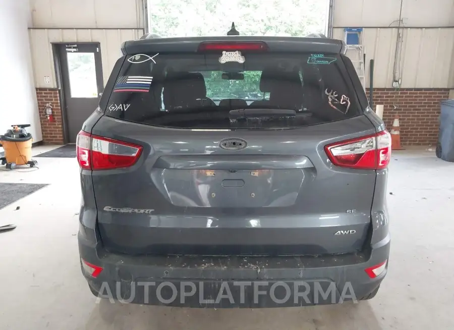 FORD ECOSPORT 2018 vin MAJ6P1UL8JC230035 from auto auction Iaai