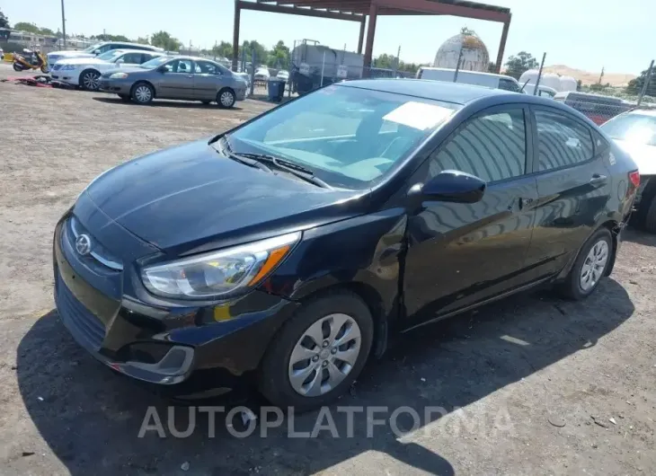 HYUNDAI ACCENT 2017 vin KMHCT4AE5HU340170 from auto auction Iaai