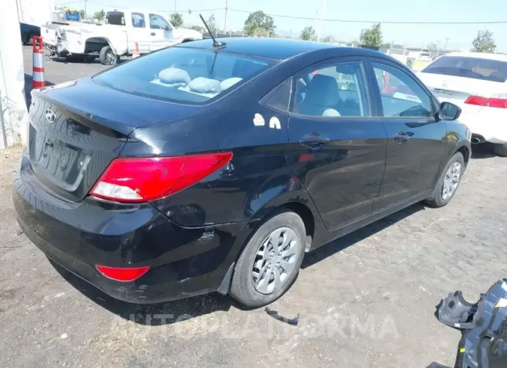 HYUNDAI ACCENT 2017 vin KMHCT4AE5HU340170 from auto auction Iaai