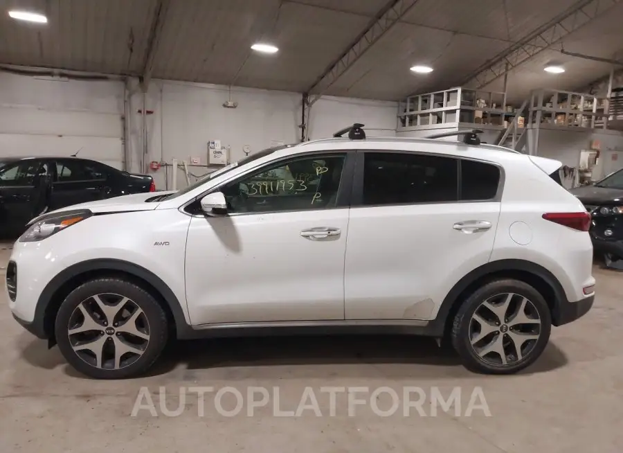 KIA SPORTAGE 2017 vin KNDPRCA68H7208199 from auto auction Iaai