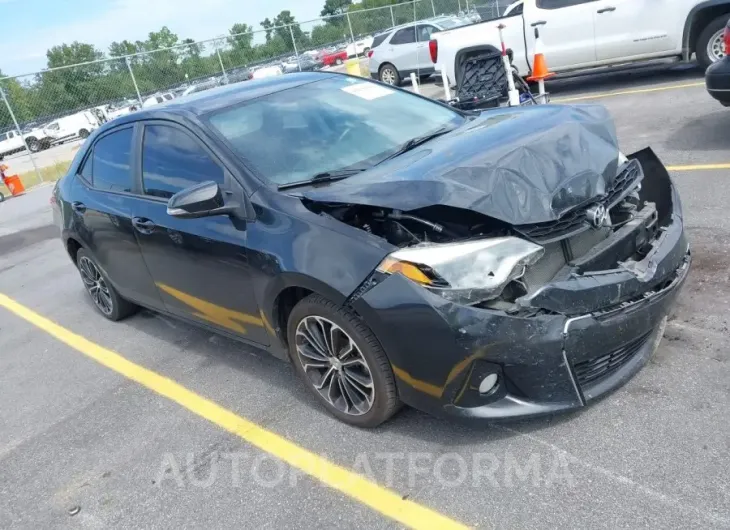 TOYOTA COROLLA 2016 vin 2T1BURHEXGC722710 from auto auction Iaai