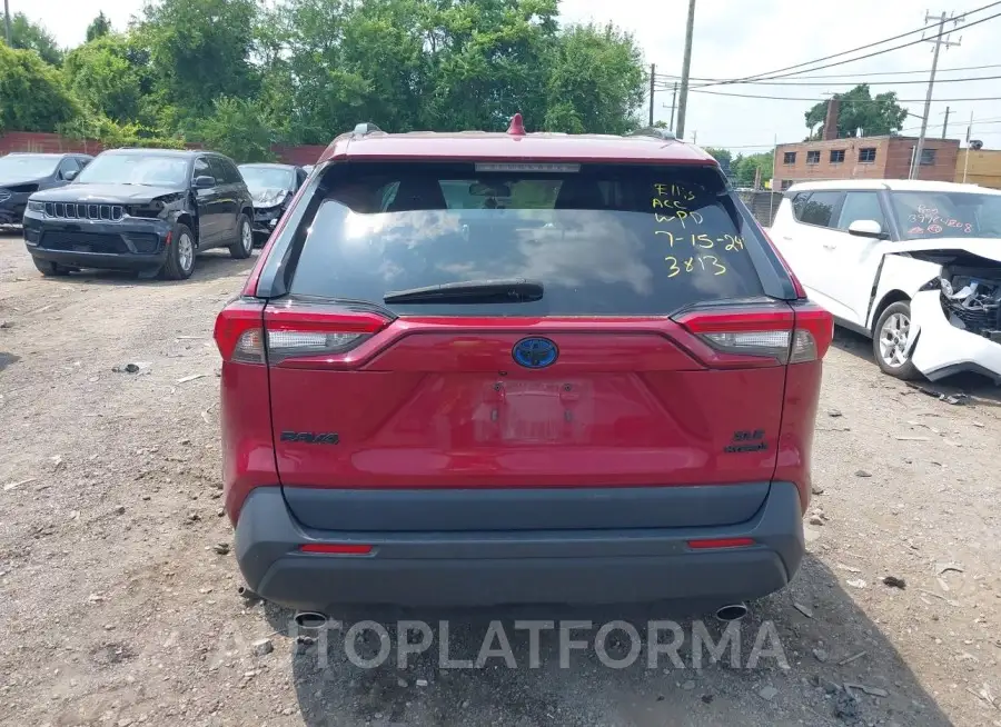 TOYOTA RAV4 HYBRID 2022 vin 2T3B6RFV4NW033813 from auto auction Iaai