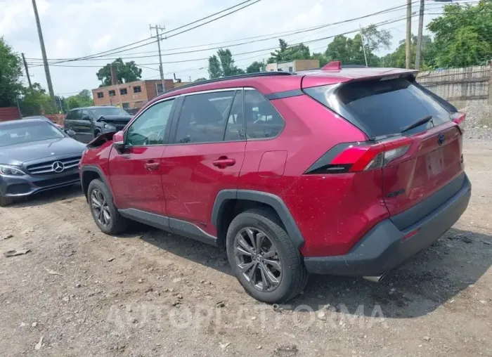 TOYOTA RAV4 HYBRID 2022 vin 2T3B6RFV4NW033813 from auto auction Iaai