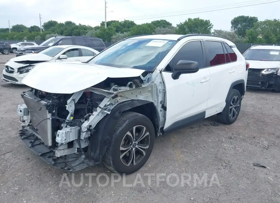 TOYOTA RAV4 2019 vin 2T3H1RFV1KC020829 from auto auction Iaai