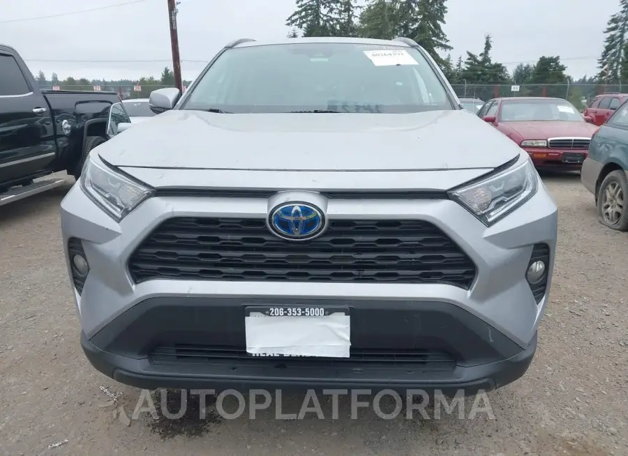 TOYOTA RAV4 HYBRID 2020 vin 2T3R6RFV6LW001019 from auto auction Iaai