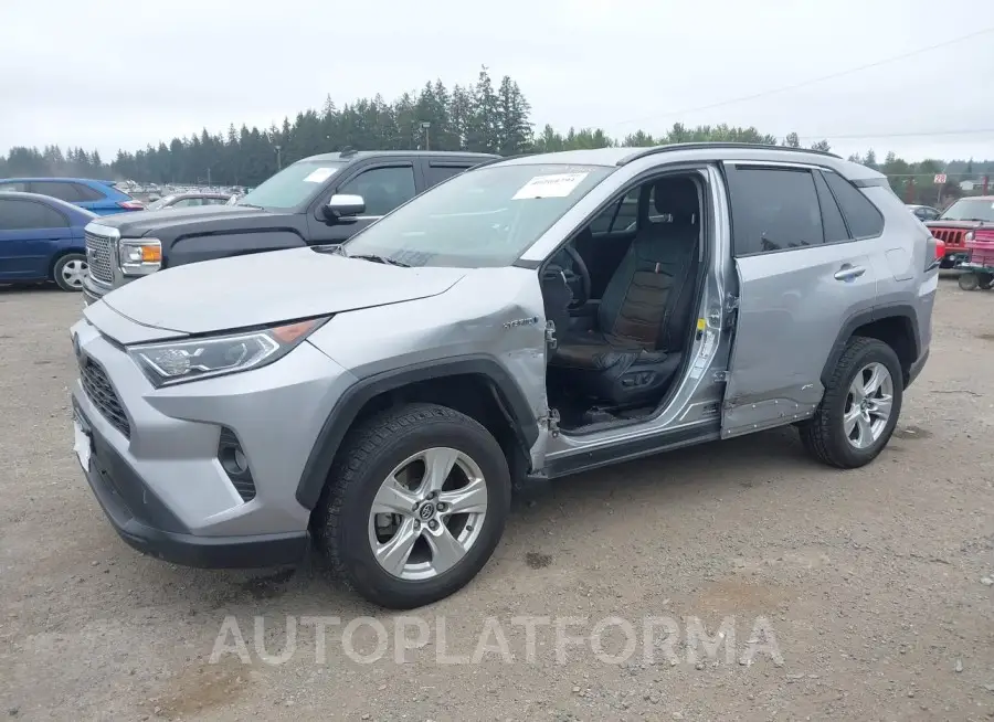 TOYOTA RAV4 HYBRID 2020 vin 2T3R6RFV6LW001019 from auto auction Iaai