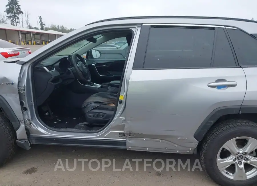 TOYOTA RAV4 HYBRID 2020 vin 2T3R6RFV6LW001019 from auto auction Iaai