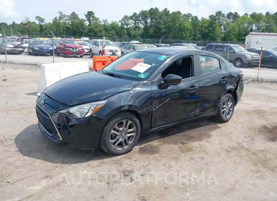 TOYOTA YARIS 2019 vin 3MYDLBYV7KY505919 from auto auction Iaai