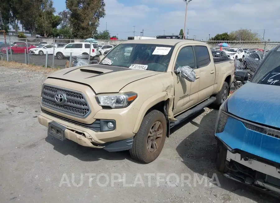 TOYOTA TACOMA 2017 vin 3TMBZ5DN3HM011097 from auto auction Iaai