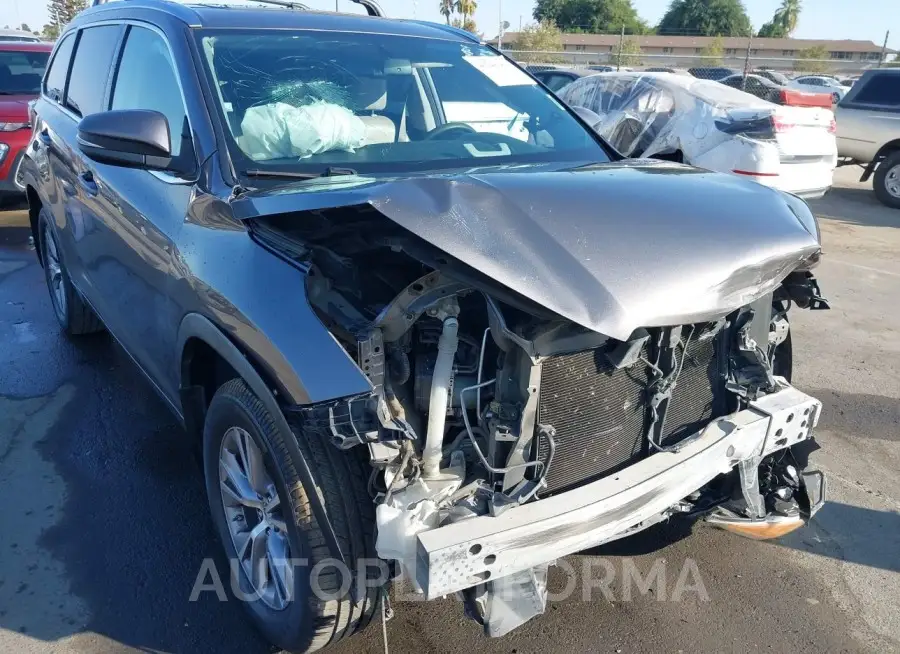 TOYOTA HIGHLANDER 2015 vin 5TDJKRFH4FS084958 from auto auction Iaai