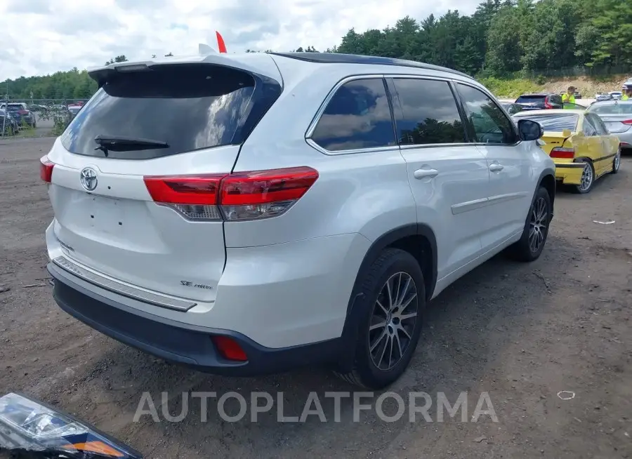 TOYOTA HIGHLANDER 2018 vin 5TDJZRFH8JS802144 from auto auction Iaai