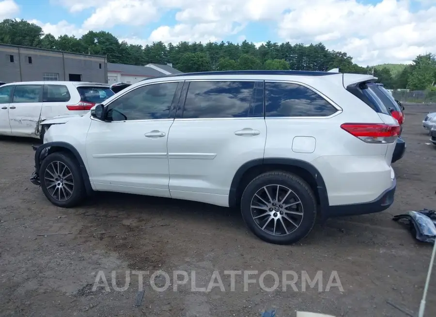 TOYOTA HIGHLANDER 2018 vin 5TDJZRFH8JS802144 from auto auction Iaai