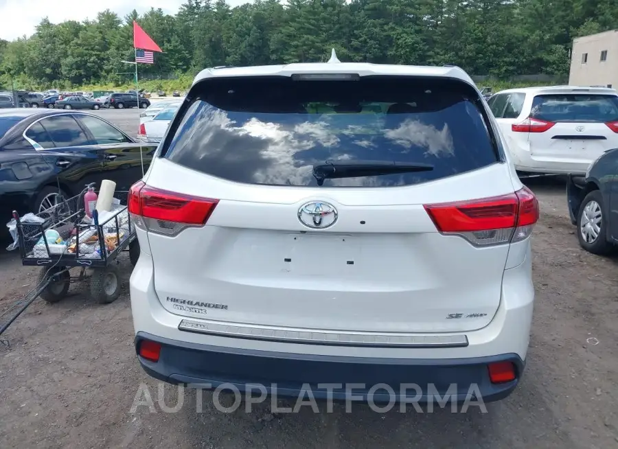 TOYOTA HIGHLANDER 2018 vin 5TDJZRFH8JS802144 from auto auction Iaai