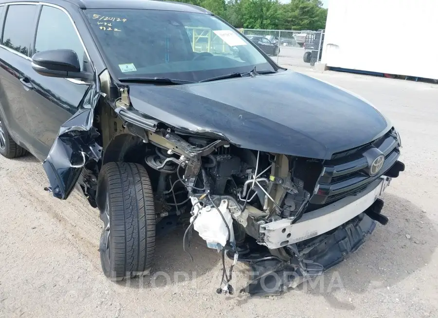 TOYOTA HIGHLANDER 2017 vin 5TDJZRFHXHS470119 from auto auction Iaai