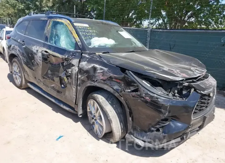 TOYOTA HIGHLANDER 2023 vin 5TDKDRAH5PS043648 from auto auction Iaai