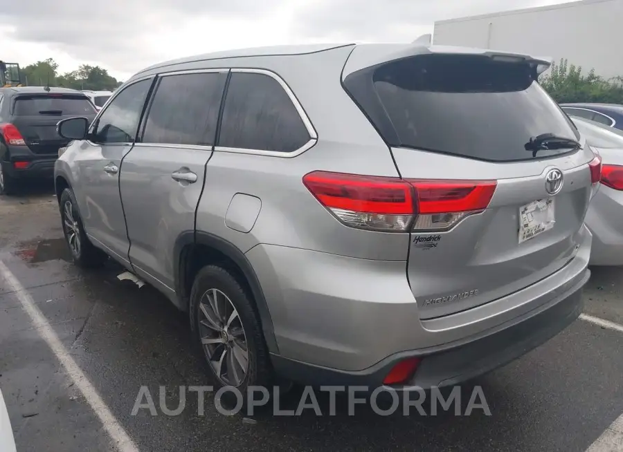 TOYOTA HIGHLANDER 2018 vin 5TDKZRFH6JS529810 from auto auction Iaai