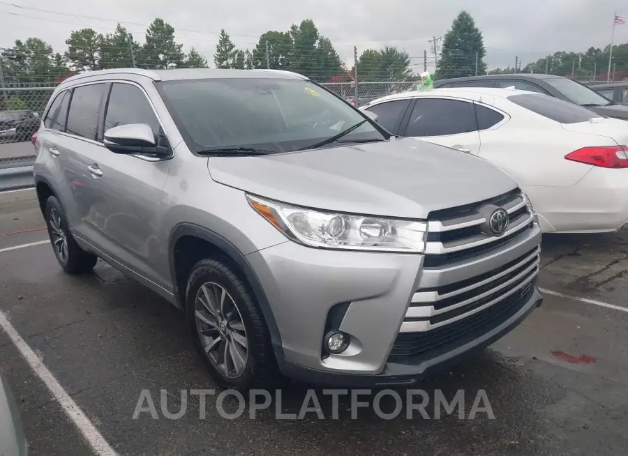 TOYOTA HIGHLANDER 2018 vin 5TDKZRFH6JS529810 from auto auction Iaai