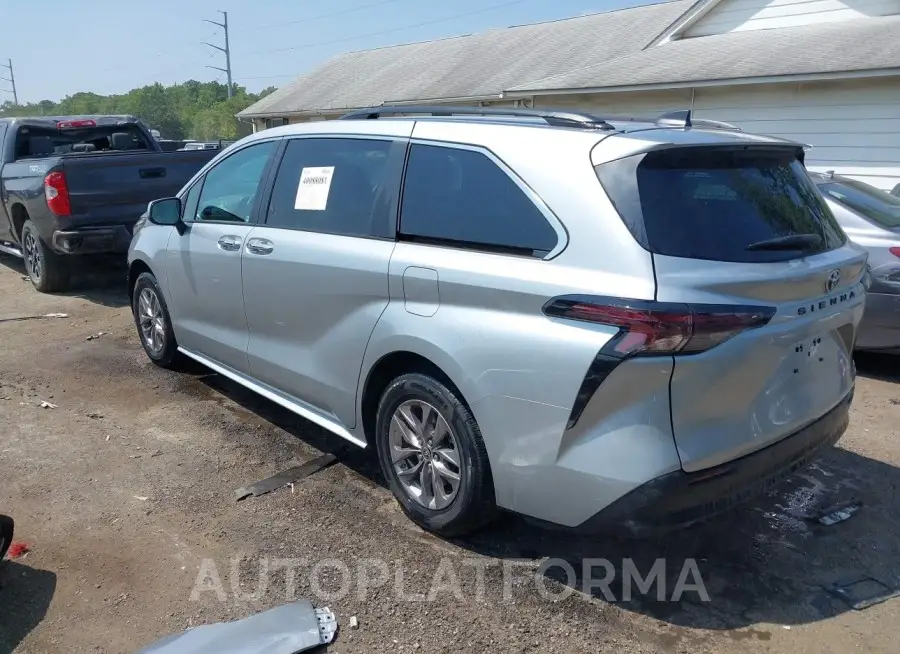 TOYOTA SIENNA 2023 vin 5TDYRKEC0PS149491 from auto auction Iaai