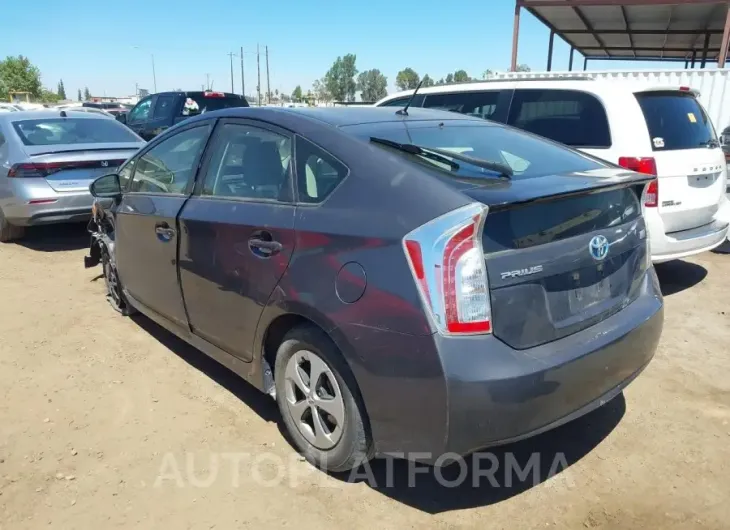 TOYOTA PRIUS 2015 vin JTDKN3DU2F2004914 from auto auction Iaai