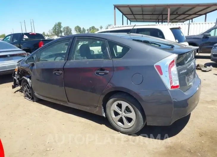 TOYOTA PRIUS 2015 vin JTDKN3DU2F2004914 from auto auction Iaai