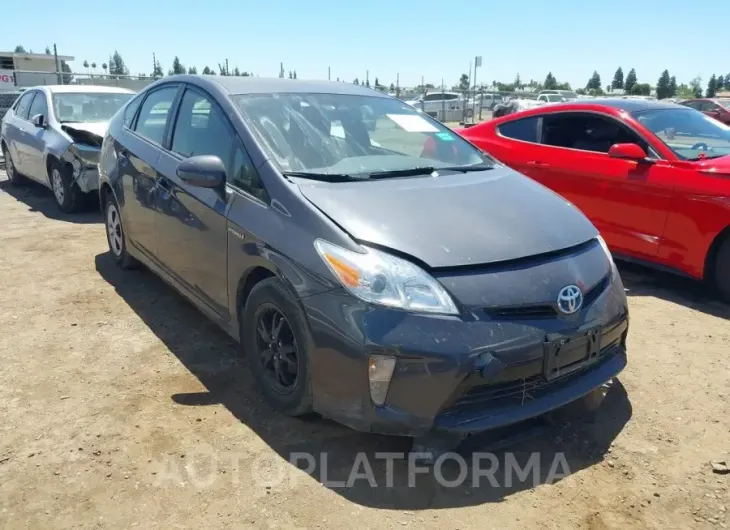 TOYOTA PRIUS 2015 vin JTDKN3DU2F2004914 from auto auction Iaai