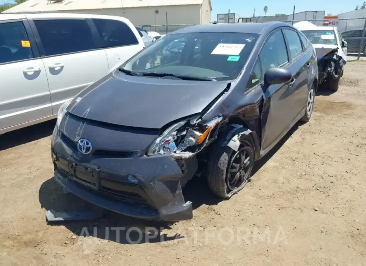 TOYOTA PRIUS 2015 vin JTDKN3DU2F2004914 from auto auction Iaai