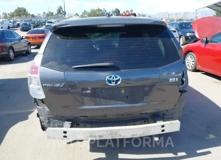 TOYOTA PRIUS V 2015 vin JTDZN3EU3FJ035043 from auto auction Iaai