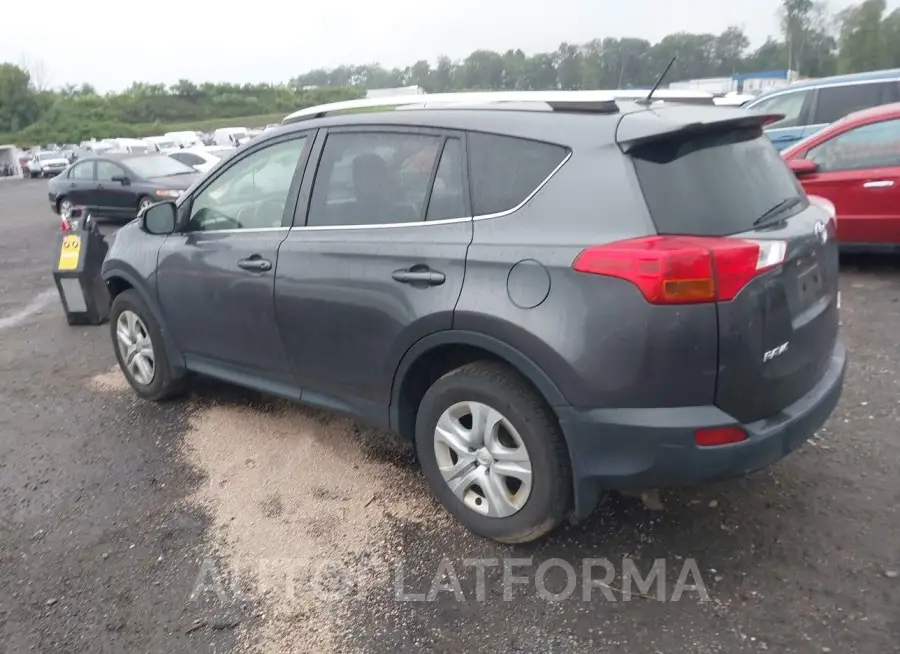 TOYOTA RAV4 2015 vin JTMBFREV4FJ041721 from auto auction Iaai