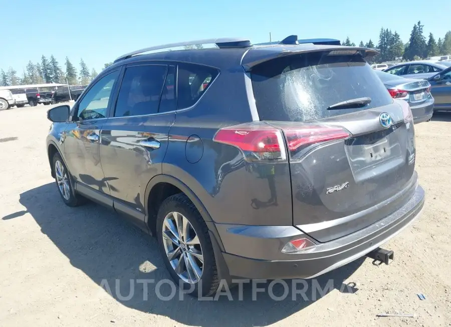 TOYOTA RAV4 HYBRID 2016 vin JTMDJREVXGD013087 from auto auction Iaai