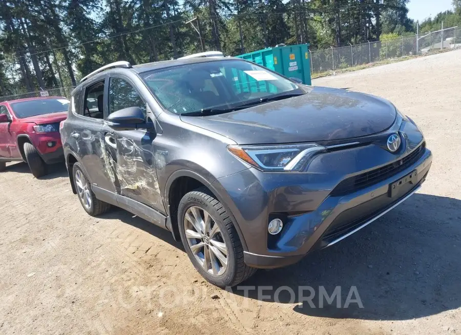 TOYOTA RAV4 HYBRID 2016 vin JTMDJREVXGD013087 from auto auction Iaai