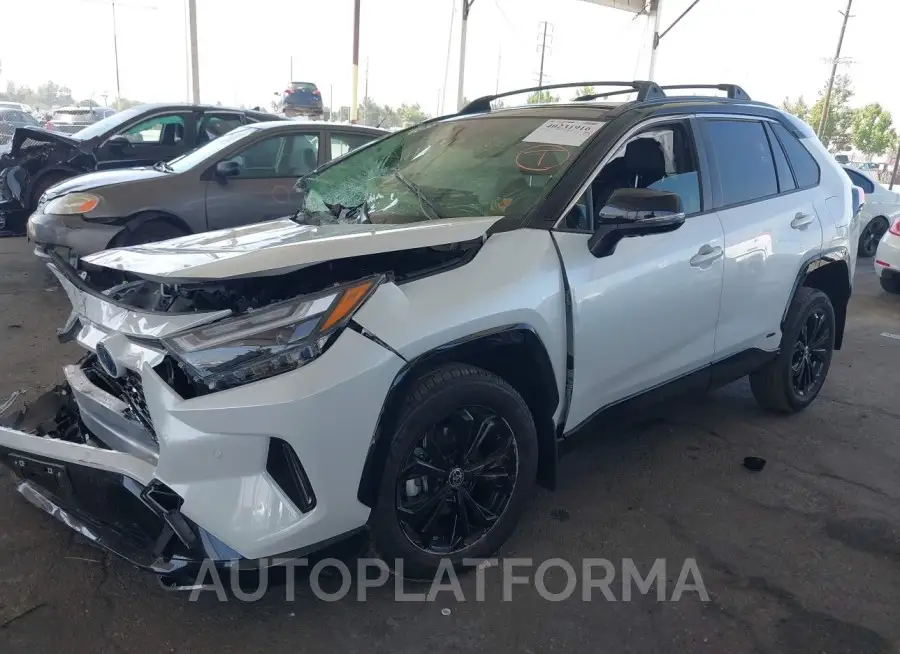 TOYOTA RAV4 HYBRID 2024 vin JTME6RFV2RD553766 from auto auction Iaai