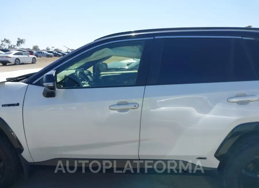 TOYOTA RAV4 HYBRID 2021 vin JTME6RFVXMJ010109 from auto auction Iaai