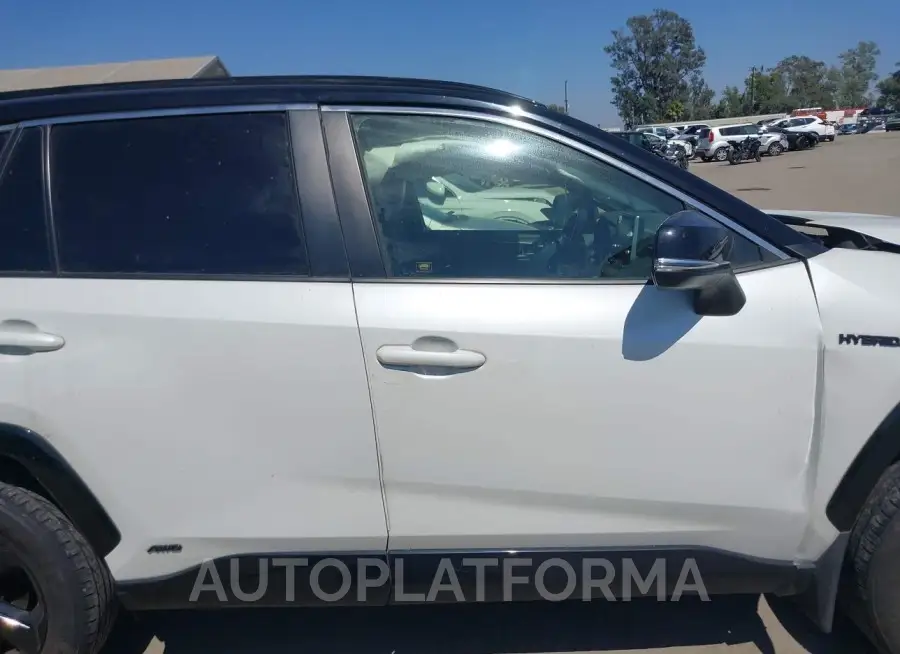 TOYOTA RAV4 HYBRID 2021 vin JTME6RFVXMJ010109 from auto auction Iaai