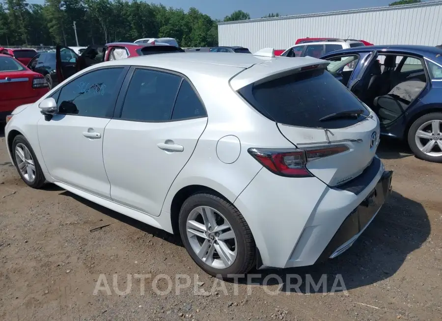 TOYOTA COROLLA 2021 vin JTNB4MBE5M3146889 from auto auction Iaai